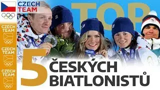TOP: 5 nejúspěšnějších českých biatlonistů