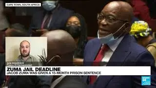S. Africa's ex-president Zuma defiant as surrender deadline nears