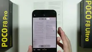 POCO F8 Pro/F8 Ultra: как сканировать документы