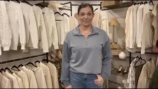 Amazon Fashion / Толстовка SHEWIN с половинной молнией / Достаточно удобная для дома, достаточно ...