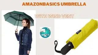 AmazonBasics Umbrella with Wind Vent