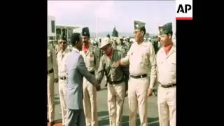 SYND 3 7 77 MENGISTU LEAVES ADDIS ABABA FOR OAU CONFERENCE IN GABON