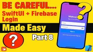 SwiftUI Firebase Login & Sign-Up Tutorial &mdash; Async/Await Made Simple