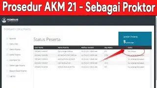 PROSEDUR PELAKSANAAN AKM 2021 SEBAGAI PROKTOR