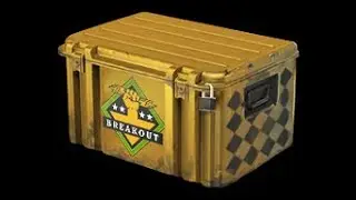Opening 10 Operation Breakout Weapon Cases CSGO