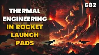 682. Thermal Engineering in Rocket Launch Pads | Heat Transfer | Crack Gate | The Engineer Owl #heat