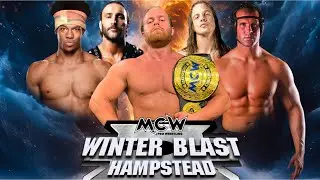 Live Pro Wrestling Returns to Hampstead, MD Saturday, March 15th!