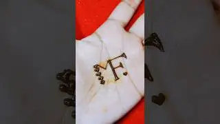 M❤️F letter tattoo designs,MF mehndi designs, couple tattoo designs #mehndi#ytshorts
