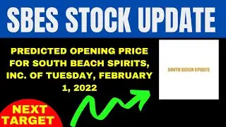SBES STOCK |  South Beach Spirits, Inc | SBES STOCK FORECAST 2025 | SBES STOCK ANALYSIS |