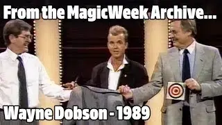 Wayne Dobson - Magician - The Joe Longthorne Show - 1989
