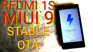 Redmi 1s MIUI 9 Global Stable Update !