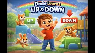 Up or Down? Baby Animals Move! ⬆️🐶 Dodo Teaches Opposites