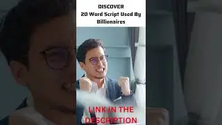 20 Word Script Used by Billionaires To Manifest Abundance, Wealth and Health In Your Life