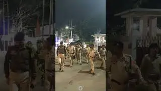 On election duty road march time superintendent of police  #ips#tps#bsf#crpf#motivation#status#dmr