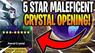 *NEW* 5 STAR MALEFICENT CRYSTAL OPENING! - Disney Mirrorverse