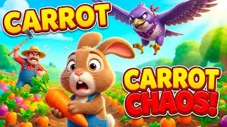 Hawk and Bunny The Great Carrot Chaos! 🥕🐰🦅