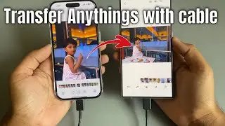 Как перенести фотографии с iPhone на Samsung с помощью кабеля | Полное руководство