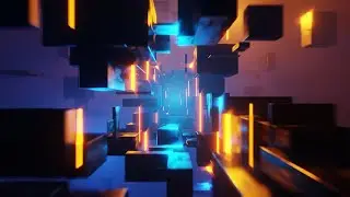 Modern Time - Geometry Nodes Fly Through