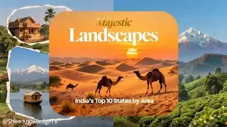 Majestic Landscapes: India&rsquo;s Top 10 States by Area #rajasthan #india #kerala #sheerknowledgetv