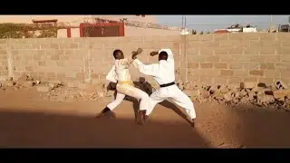 Heian Nidan bunkai (kumité,kata,karaté shotokan,kumité démonstration,attaque défense)