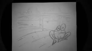 Frog eats Fly