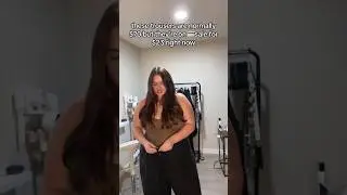 Plus size work pants !! They run true to size 🖤 #plussizefashion #plussizetryonhaul #workwear