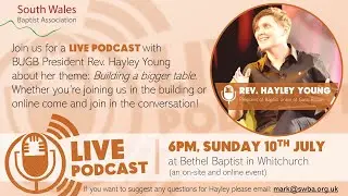 SWBA Live Podcast: Rev. Hayley Young
