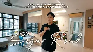 BEAUTIFULLY-RENOVATED HIGH FLOOR 5-ROOM HDB, SEGAR ROAD (DESMOND) SINGAPORE PROPERTY LISTING