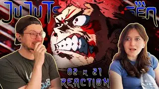 BLESSED BY THE SPARKS OF BLACK | JJK | Reaction 2x21