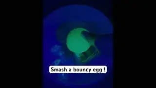 Smash a bouncy glow in the dark egg! #funactivitiesforkids #handsonactivitites #activitykits