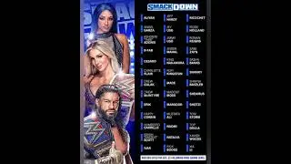WWE Draft 2021 Results|Raw and SmackDown rosters|#shorts #romanreigns