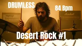 Drumless Track &ndash; 🌵 1990s American Desert Rock | 84 BPM | Heavy Grooving Play-Along
