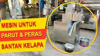 Mesin Parut Kelapa dan Pemeras Santan | Mesin Peras Santan Kelapa