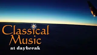 ☁️ Aerial View of Daybreak Clouds: Flying Through the Sky with Classical Music ☁️