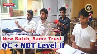 QC + NDT Level 2: Why Qualified Engineers Choose RTI | Professional Training  |  Professional Future