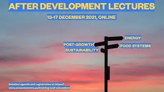 Giorgos Kallis - Limits, Degrowth and Environmental Justice @ After Development Lectures