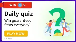 Amazon Daily Quiz Answers Today | 9 August 2022