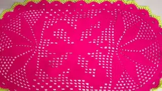 Crochet butterfly table runner design part _2 # disine # crochet pattern # knitting # handmade #