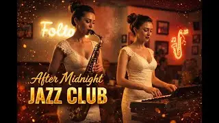 🎷 After Midnight Jazz Club  Elegant Lo Fi Jazz for Night Focus & Late Cafés
