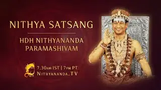 Nithya Satsang with HDH Nithyananda Paramashivam