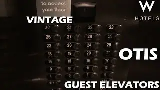 Crappy Otis Traction Guest Elevators - W Hotel Lakeshore in Chicago, IL