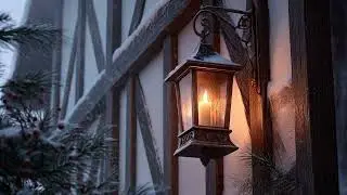 Cozy Winter Lantern 🕯️ Peaceful Medieval Music for Sleep & Focus (1 Hour)