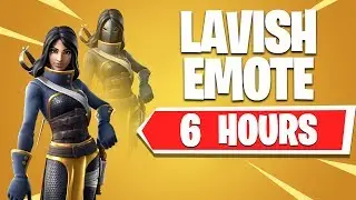 *NEW* FORTNITE LAVISH EMOTE 1 HOUR | FORTNITE LAVISH DANCE 1 HOUR 2019