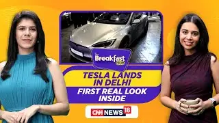 Tesla Lands in Delhi &ndash; What Elon Musk&rsquo;s Big Move Means For India&rsquo;s EV Future | Breakfast Club News18