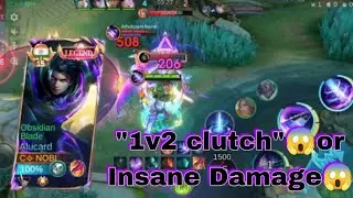 Alucard full gameplay video insane damage 😱u must watch this video