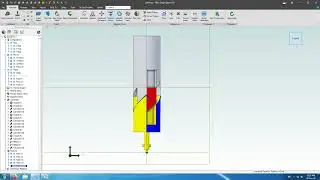 Alibre CAD. Parker pen retracting mechanism