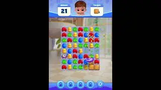 Babytopia Level 1. #match3 #match #puzzlegame  #gameplay #puzzle #games #gaming #shorts #shortvideo
