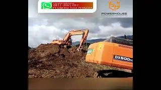 DX370 DAN DX500 DOOXIN EXCAVATOR BY PT.SINERGI TIGA PERMATA