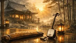Japanese Traditional Zen Music 🎎 Koto, Shamisen & Soft Taiko | Calm Meditation Music