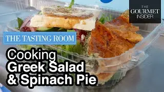 The Tasting Room, Cooking Greek Salad & Spinach Pie &ndash; The Gourmet Insider